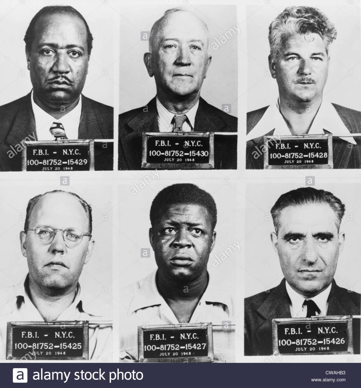 21 DE JULIO DE 1948: COMUNISTAS DETENIDOS EN EE.UU. POR LEY SMITH